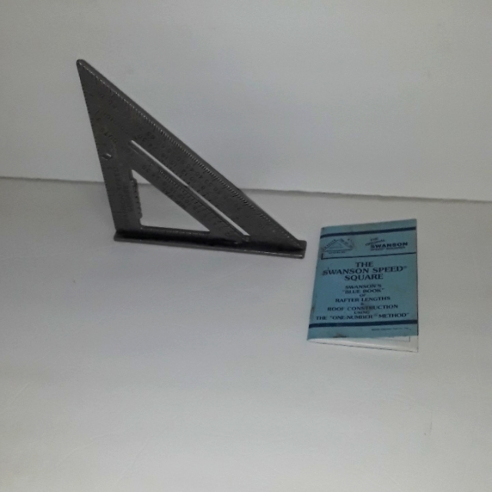 c VINTAGE ORIGINAL SWANSON SPEED SQUARE W/ BOOKLET 2000